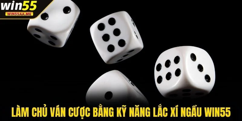 Kỹ Năng Lắc Xí Ngầu WIN55 - Hé Lộ Cách Để Bạn Có Lợi Thế 2 Làm chủ ván cược bằng kỹ năng lắc Xí Ngầu WIN55