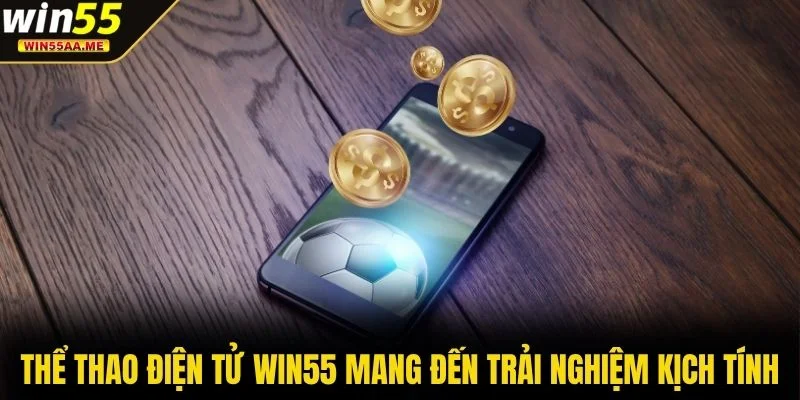Thể thao điện tử WIN55 mang đến trải nghiệm kịch tính